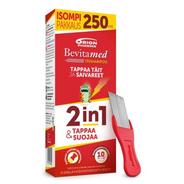 BEVITAMED TÄISHAMPOO 250 ml