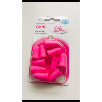 SwedSafe Cool Small earplugs Magenta (37 dB) 5 paria