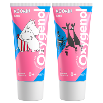 Oxygenol Moomin Baby ensitahna 0+ 50 ml