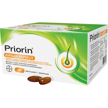 Priorin kapselit 180 kpl