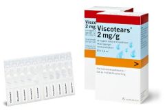 VISCOTEARS 2 mg/g silmägeeli, kerta-annospakkaus 120x0,6 ml
