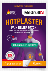 Medrull HOTPLASTER lämpölaastari 9x14cm 1 kpl
