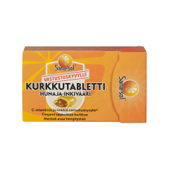 Sana-Sol Hunaja-Inkivääri kurkkutabletti 16 kpl