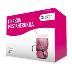 FINREXIN MUSTAHERUKKA jauhe 350/30/300 mg 30 x 5 g