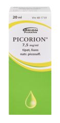 PICORION 7,5 mg/ml tipat, liuos (tiputin)20 ml