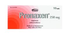 PRONAXEN 250 mg tabl 10 fol