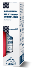 Sleep Aid Strong 1,95 mg Melatoniinisuihke 30 ml